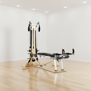 Torre de Poleas de Madera de Arce/Haya con Sistema de Expansión para Rehabilitación y Entrenamiento de Fuerza Central - <span class=keywords><strong>Precio</strong></span> de Fábrica - Product Image 1