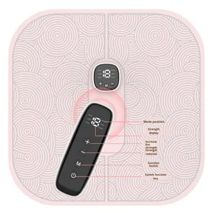 Portable New EMS <span class=keywords><strong>Foot</strong></span> Massage Machine Portable <span class=keywords><strong>Foot</strong></span> Pad Physiothérapie Masseur - Product Image 2