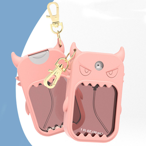 Funda de Silicona con Diseño de Monstruo Adorable para Botella de <span class=keywords><strong>Perfume</strong></span> Portátil de 30 ml, Protector Antiarañazos - Product Image 3