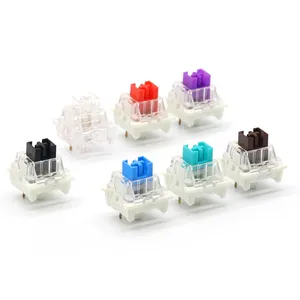 メカニカルキーボード用スイッチ 3ピン ホワイト軸リニア タクタイル サイレントスイッチ RGB LED SMD ゲーミングメカニカル MXスイッチ付き - Product Image 6