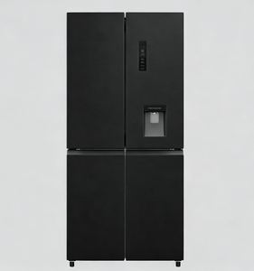 Réfrigérateur-congélateur à portes françaises noir 632L, 4 compresseurs, No Frost, avec distributeur d'eau, grande capacité 632L, spacieux, 4 portes - Product Image 3
