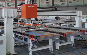 Huahua hiệu quả cao Chế biến gỗ đồ nội thất dây chuyền sản xuất A8 tùy chỉnh thông minh Nhà máy kết nối dòng - Product Image 3