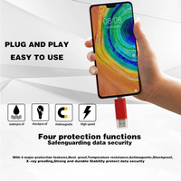 Venta al por Mayor de Nuevas Memorias USB 2.0 OTG 3 en 1 de Plástico de 4GB-128GB con Garantía de 3 Años para Teléfonos Móviles
