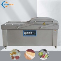 Chinese fabriek commerciële elektrische automatische vacuümmachine 600 dubbele kamer digitale besturing voor fruitconservering