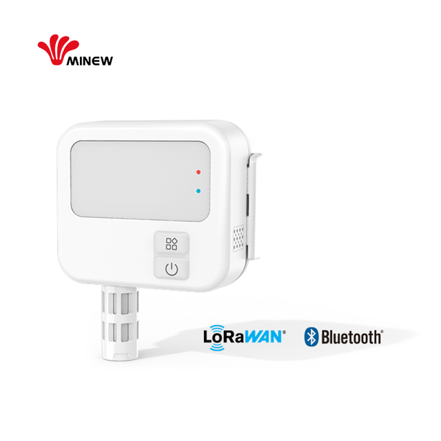 Wireless IoT Lorawan Temp Remote Monitoring Device Digital Data Logger Real-time Lora Temperature and Humidity Sensor Recorder