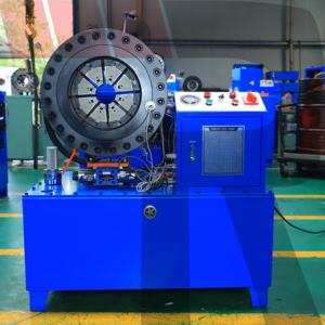 เครื่องจีบท่อไฮดรอลิกแรงดันสูง220V หรือ380V สำหรับ1/4 "ถึง2" 3 "4" 6 "ท่อยางไฮดรอลิก - Product Image 3