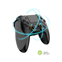 Manette de jeu sans fil à détection de mouvement avec moteur de vibration pour PS4 / PS4 Slim Pro / PC