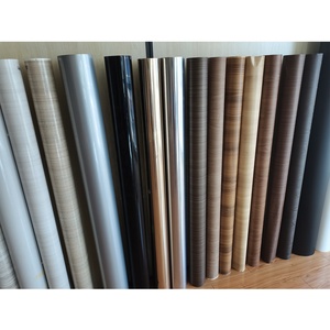 Matt/độ bóng cao kết thúc hạt gỗ trang trí nội thất PVC màng lá PVC phim CuộN Đối với trang chủ - Product Image 5