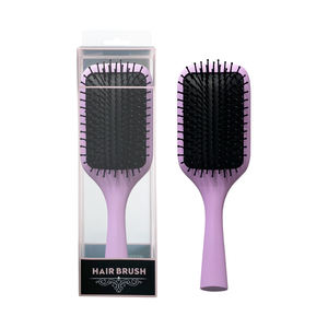 Fábrica a granel al por mayor cojín profesional cuidado del cabello cepillo de paleta de masaje logotipo personalizado cepillo de pelo de nailon - Product Image 4