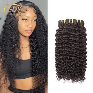 Raw Indian Remy Hair GDY Wholesale Human Hair Extension Bundle Raw Cambodian Hair Bundle Indian Hair Bundle From India Vendor