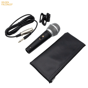 Karaoke Micrófono con cable Micrófonos dinámicos de mano 6,5mm para cantar KTV - Product Image 1