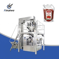Machine d'emballage liquide intégrée Finalwe à faible bruit et fonctionnement stable pour sachets à bec verseur multi-spécifications