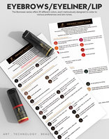 Pigment liquide professionnel Biomaser PMU 12ml, encre de tatouage pour les artistes en maquillage permanent