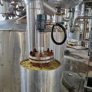 Rango de medición Transmisor de nivel de radar de onda guiada con sonda coaxial inteligente de 6m para líquidos con constante dieléctrica inferior - Product Image 6