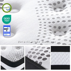 <span class=keywords><strong>Matelas</strong></span> à ressorts ensachés en mousse souple haute densité de qualité supérieure, nouveau design, <span class=keywords><strong>pour</strong></span> un sommeil réparateur - Product Image 4