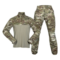 Tenue tactique respirante des forces spéciales russes, ensemble grenouillère (chemise longue et pantalon) pour l'entraînement
