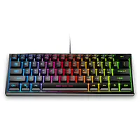 Real Mechanical Feel Keyboard, Rainbow Colors, Gaming