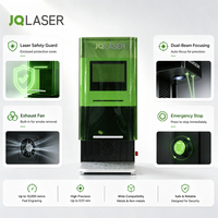 Machine de marquage laser double haute vitesse JQ LASER, laser MOPA, pour la gravure et le marquage des métaux et des non-métaux