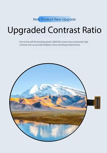 Módulo de Pantalla AMOLED Redonda de 1.43 Pulgadas con Brillo de 700nit, 466x466 con Cristal Protector e Interfaz QSPI, Circuito Integrado de Control CO5300 - Product Image 2