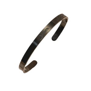 Classico Design Openning arabico islamico musulmano bracciale incisione PVD acciaio inossidabile placcato oro bracciale bracciale bracciale - Product Image 6