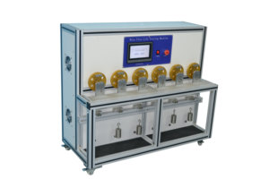 Máquina de Prueba de Flexión de Cables y Alambres para Motores, Estándar ASTM B470 JIS C3005, Probador de Durabilidad de Cables Independiente Multi-Estaciones - Product Image 5