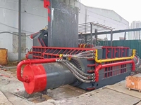 Presse à balles automatique pour ferraille Machine électronique de recyclage de ferraille de fer et de cuivre