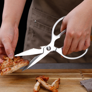 Phổ biến thép không gỉ kéo nhà bếp với nhựa xử lý thực phẩm ngoài trời kéo hộ gia đình nhà bếp sử dụng cắt thành phần - Product Image 6
