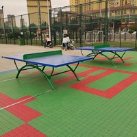 Table de ping-pong GYX Sports GYX-P04, écologique, imperméable, pour extérieur, fabriquée en SMC + métal, 2745x1570x910CM, ISO