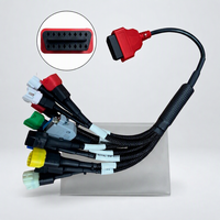 Herramienta de Diagnóstico para Motocicletas V311 OBD2 con Cable 11 en 1, Pantalla a Color Multi-Idioma, Lector de Códigos, Escáner, Máquina de Diagnóstico de Fallas de Automóviles