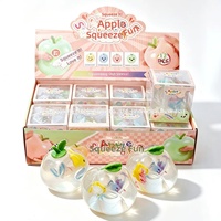 Jouet Squishy Macaron Pomme Vaseline Anti-Stress Non-Ressortissant, Gadget de Décompression Qualité Export, Unisexe Tous Âges, Cadeau Fidget