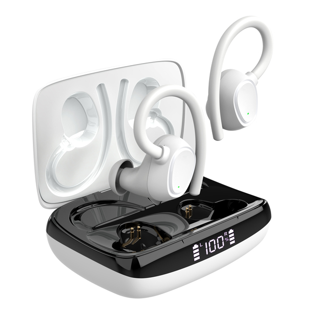 Wholesale Wireless Ear-clip Earbuds Active Noise Cancellation (ANC) for 5.4 IPX6 Waterproof Touch Control Hi-Fi Headphones