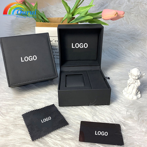 Cajas de Reloj de Cuero PU de Alta Calidad en Oferta, Caja de Regalo con Logotipo Personalizado, Embalaje para Reloj a Precio Competitivo - Product Image 1