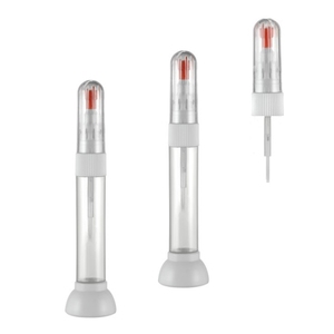 N06 Nhà Máy 10Ml Rỗng Nhựa Nail Chai Pop Nghệ Thuật Bút Dầu Dựa Đánh Bóng Với Fine Tip Bàn Chải Áo Sơn Pháp Dòng Vẽ Ống - Product Image 1