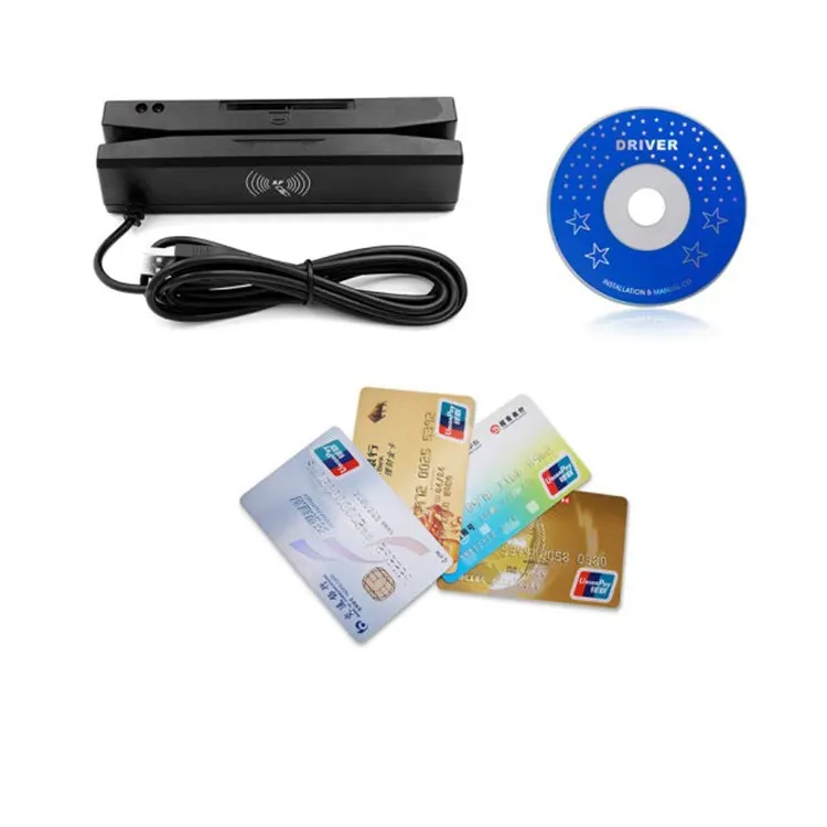 EMV IC/NFC Reader Writer/Magstripe/PSAM Reader USB Port