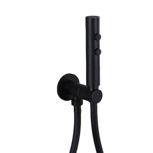 Dual Mode Pressurized Stainless Steel Handheld <strong>Bidet</strong> <strong>Spray</strong> Gun Modern Wall Mount ZY-S620B <strong>Bathroom</strong> Faucet Toilet Shower Set OEM - Product Image 1