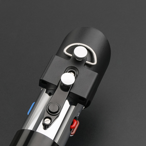 TXQsaber Spada Laser <span class=keywords><strong>Darth</strong></span> <span class=keywords><strong>Vader</strong></span> EP5 con Oscillazione Fluida, Manico in Metallo RGB, Scheda Sonora Neopixel, Giocattolo per Cosplay <span class=keywords><strong>Star</strong></span> <span class=keywords><strong>Wars</strong></span> - Product Image 3