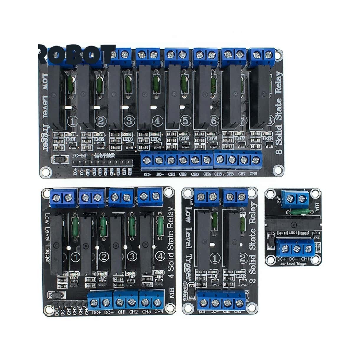 8-Channel Relay Module Set (5-Pack)