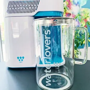 Singapur hausgemachte Küchen arbeits platte automatische elektrische Frischwasser brenner mit Glasbehälter