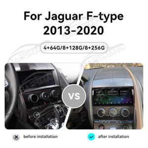 BaoShang 10.25 pouces Android 14 <span class=keywords><strong>autoradio</strong></span> Portable pour <span class=keywords><strong>Jaguar</strong></span> F-<span class=keywords><strong>TYPE</strong></span> 2013-2020 GPS Navigation multimédia lecteur vidéo Carplay - Product Image 2