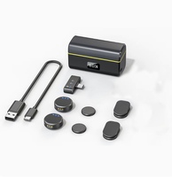 Microphone sans fil à clipser de type C le plus vendu pour la réduction du bruit, pour l'équipement d'enregistrement et de diffusion en direct professionnel