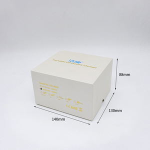 เครื่องทำความสะอาดอัลตราโซนิกแบบพกพา 140x130x88 มม. ความจุ 0.3 ลิตร สำหรับเครื่องประดับ นาฬิกา ฟันปลอม ใช้ในครัวเรือน - Product Image 1