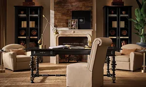 Fauteuil club en cuir <span class=keywords><strong>Garrick</strong></span> de style français, design OEM Sassanid - Product Image 6