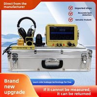Dahuang F999H F999M Détecteur de fuite d'eau à électrostatique corporelle à prix avantageux pour les tuyaux d'eau, le chauffage au sol, intérieur/extérieur
