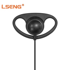 Auriculares de <span class=keywords><strong>Radio</strong></span> LSENG con Conector de Rosca, Gancho en D y Micrófono PTT, Compatibles con Radios Motorola TETRA MTP MTH Series - Product Image 3