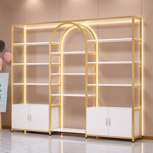 Роскошные витринные шкафы для салонов красоты полки для супермаркетов косметические стеллажи для маникюрного магазина стеллажи для беременных и детей - Product Image 6