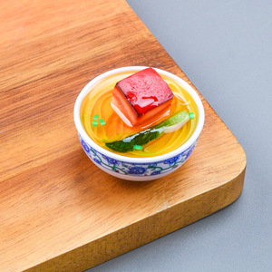 Cartoon Cute Funny Simulation Food 4cm Bowl Charms Doll House Decorations Diy Accessories Junk Phone Case Ornament - Product Image 6
