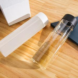 Botellas de Vidrio Transparentes Personalizadas para Jugos, Agua <span class=keywords><strong>Voss</strong></span>, 12 oz, para Bebidas - Product Image 4