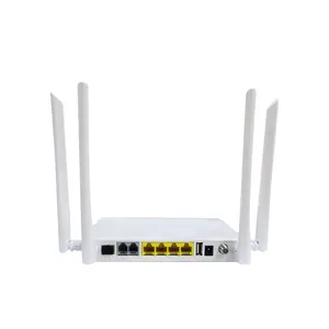 Sopto GPON EPON ONU 4 GE + 2 POTS + 1 CATV + 1 AGC 듀얼 밴드 WIFI 2.4G/5G GEPON ONU 라우터와 USB 인터페이스