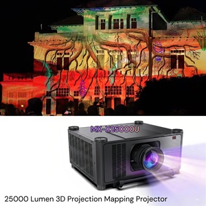Projecteur laser ODM personnalisé 3LCD 25000 lumens pour grandes surfaces avec objectif zoom motorisé, compatible SDI DMX512 pour exposition muséale - Product Image 1