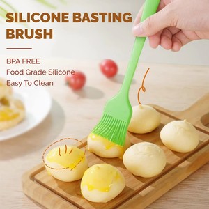 9-Inch 10 Oval Proofing Cane Basket Rattan Lame Sourdough Dough Scraper Linen Liner Basting Brush Bread <b>Baking</b> Pastry Tools - Product Image 4